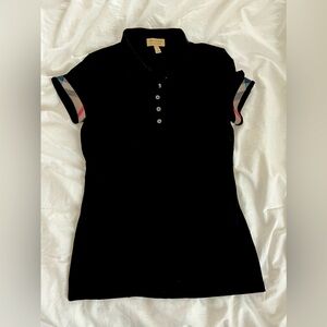 Burberry polo top.